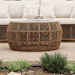 Skyline Design Calixto Coffee Table with Glass