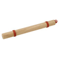 Bull Wood Rolling Pin with Silicone Dough Rings 24222