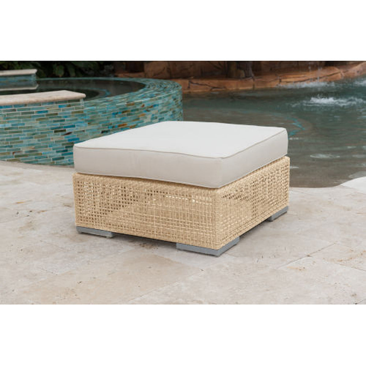 Panama Jack Austin Ottoman PJO-3801-HON-OT