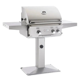 American Outdoor Grill 24" L Series Post Mount Grill Natural Gas 24NPL