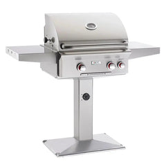 American Outdoor Grill 24" T Series Post Mount Grill Natural Gas without Backburner and Sideburner 24NPT-00SP