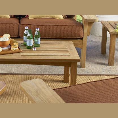 Douglas Nance Saybrooke 42” Rectangle Coffee Table DN5101 - BetterPatio.com