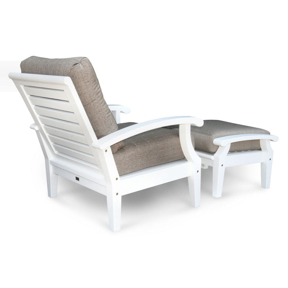 Douglas Nance Cayman White Deep Seating Club Chair DN2201W - BetterPatio.com