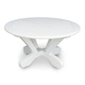 Douglas Nance Cayman White 36” Round Conversation Table DN2270W