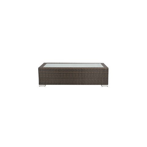 Source Furniture Lucaya Rectangular Coffee Table, Espresso - BetterPatio.com