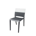 Source Chloe Dining Side Chair Black and White SC-2207-162-B&W-BLK