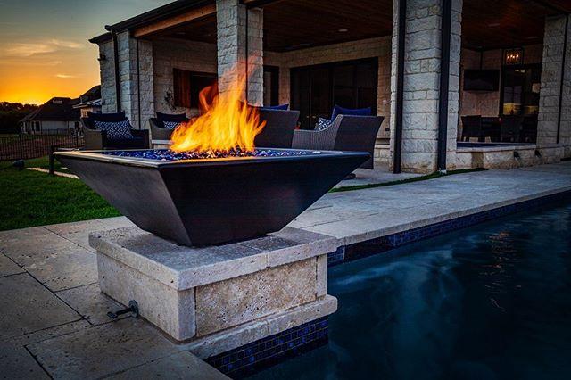 The Outdoor Plus 30" Maya GFRC Fire Bowl