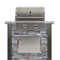 RTA Outdoor Living 4 Foot Grill Island with Coyote Drop in Grill - RTAC-G4