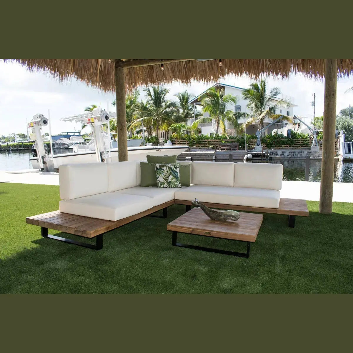 Norman's Cay 3-Piece Sectional | Hospitality Rattan Patio