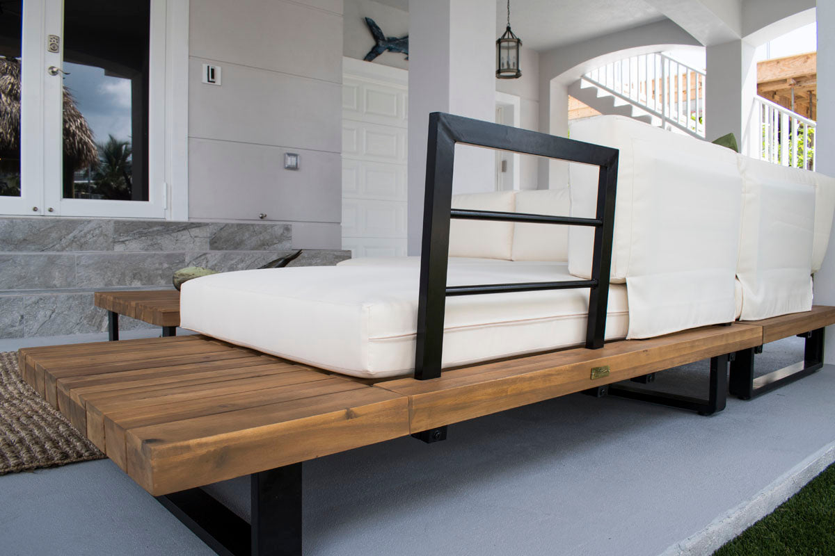 Norman's Cay 3-Piece Sectional | Hospitality Rattan Patio