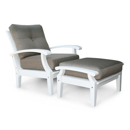 Douglas Nance Cayman White Deep Seating Club Chair DN2201W - BetterPatio.com