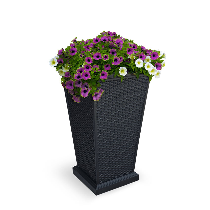 Mayne Wellington 28" Tall Planter 5863 - BetterPatio.com