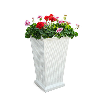 Mayne Wellington 28" Tall Planter 5863 - BetterPatio.com