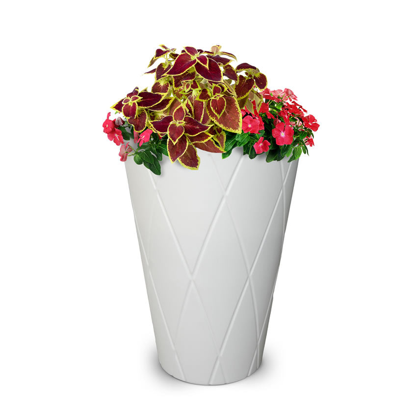 Mayne Versailles 26" Tall Round Planter 5891 - BetterPatio.com
