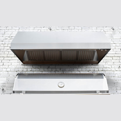 Summerset Outdoor Vent Hood SSVH-60 - 60 inch vent hood front view from underneath