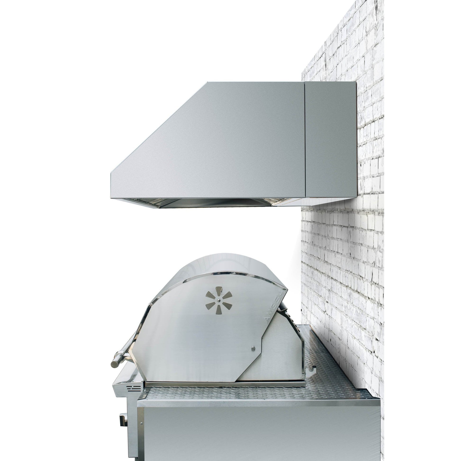 Summerset Outdoor Vent Hood SSVH-60 - 60 inch vent hood side profile view