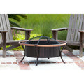 Fire Sense Copper Rail Fire Pit 60859