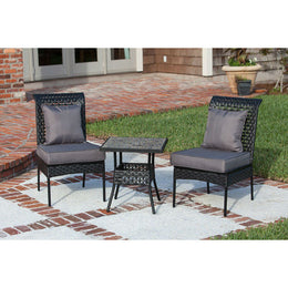 Patio Sense Havasu All Weather Wicker 3pc. Bistro Set 61470