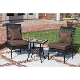 Patio Sense Sonoran All Weather Wicker 3pc. Bistro Set 61545