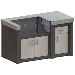 Outdoor Kitchen Designer Series 5 Foot BBQ Island by BetterPatio