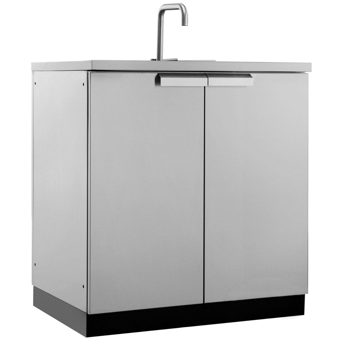 NewAge Outdoor Kitchen Sink Cabinet in Stainless Steel 65001 - BetterPatio.com