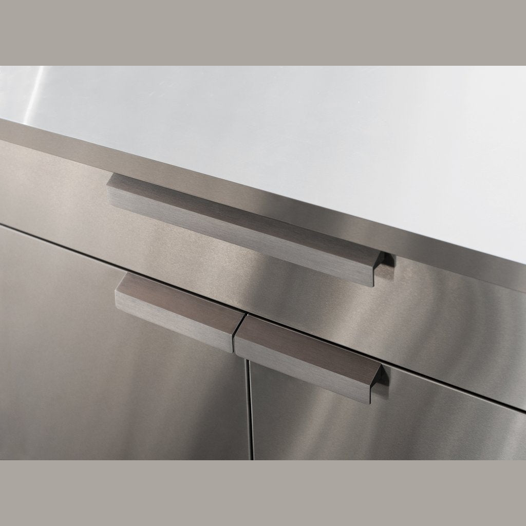 NewAge Outdoor Kitchen 6 PC Cabinet Set in Stainless Steel with Covers 65177 - BetterPatio.com