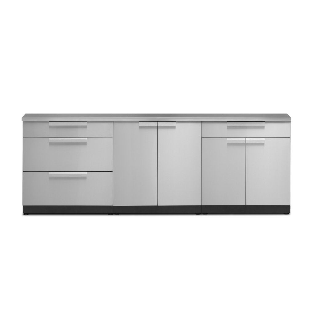NewAge Outdoor Kitchen Stainless Steel 4 Piece Set 66770 - BetterPatio.com