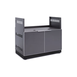 NewAge Outdoor Kitchen 40 in. Insert Grill Cabinet in Slate Gray 65209