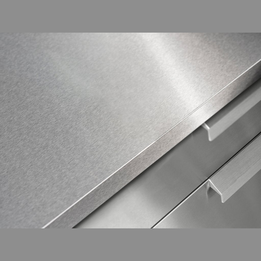 NewAge Outdoor Kitchen 96 in. Stainless Steel Countertop 65804 - BetterPatio.com