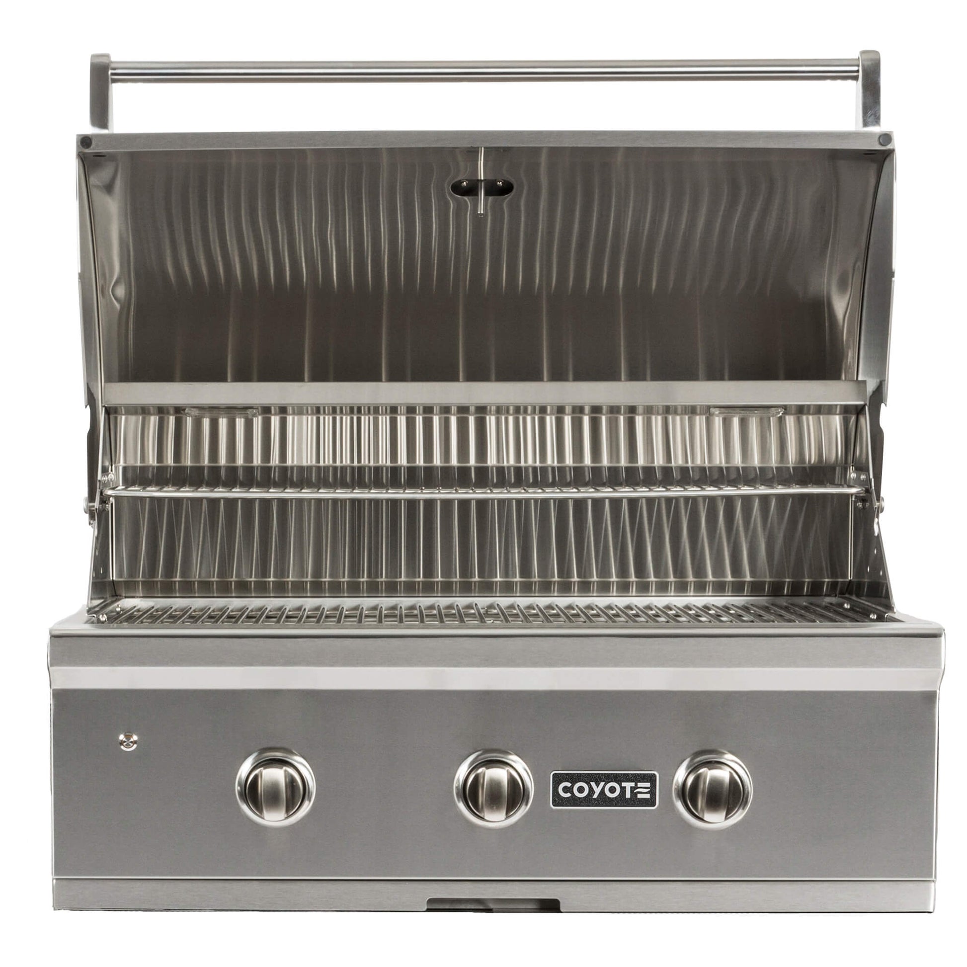 RTA Outdoor Living 6 ft Grill Island with Coyote 34 Inch C-Series Grill RTAC-G6 - BetterPatio.com