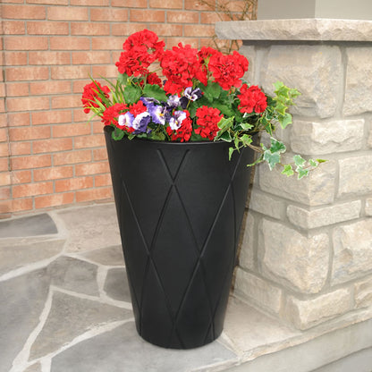 Mayne Versailles 26" Tall Round Planter 5891 - BetterPatio.com