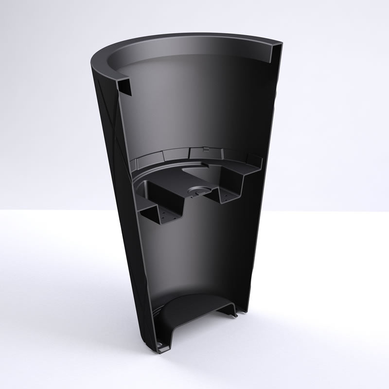 Mayne Versailles 26" Tall Round Planter 5891 - BetterPatio.com