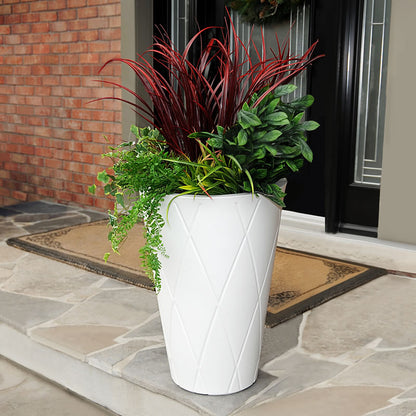 Mayne Versailles 26" Tall Round Planter 5891 - BetterPatio.com