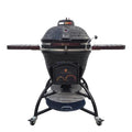 Icon Grills 700 Series 714 Sq. Inch Kamado Grill With Storage Cart Black - CG701BLACK