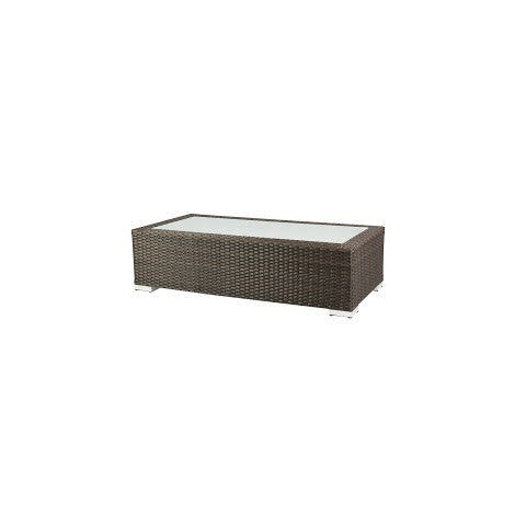 Source Furniture Lucaya Rectangular Coffee Table, Espresso - BetterPatio.com