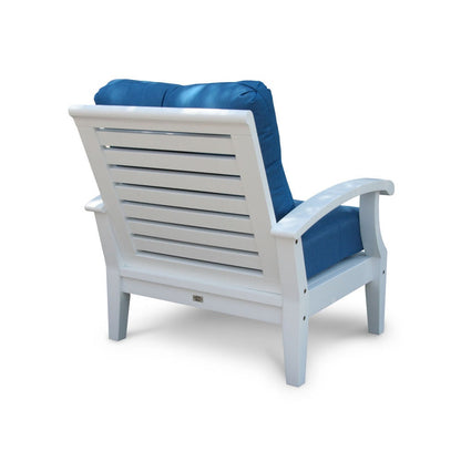 Douglas Nance Cayman White Deep Seating Club Chair DN2201W - BetterPatio.com