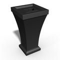 Mayne Bordeaux 40 in. Tall Waste Bin 8866