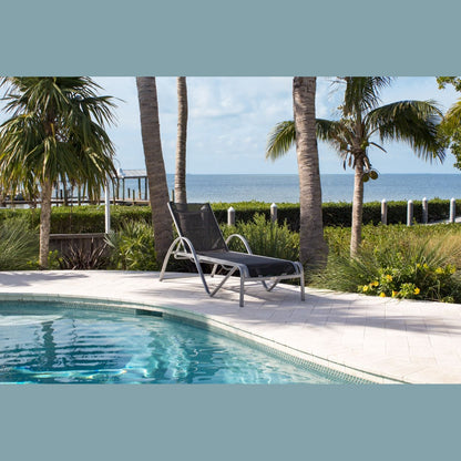Ultra Chaise Lounge with Cushion 890-2205-GRY-CL-CUSH - BetterPatio.com