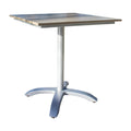 Ultra 28" Slatted Artificial Wood Table