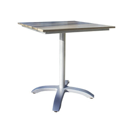 Ultra 28" Slatted Artificial Wood Table