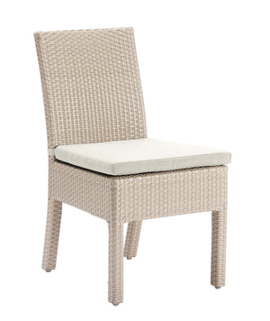 Rubix Stackable Side Chair with Cushion | Hospitality Rattan Patio