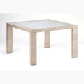 Rubix Square Dining Table with Glass