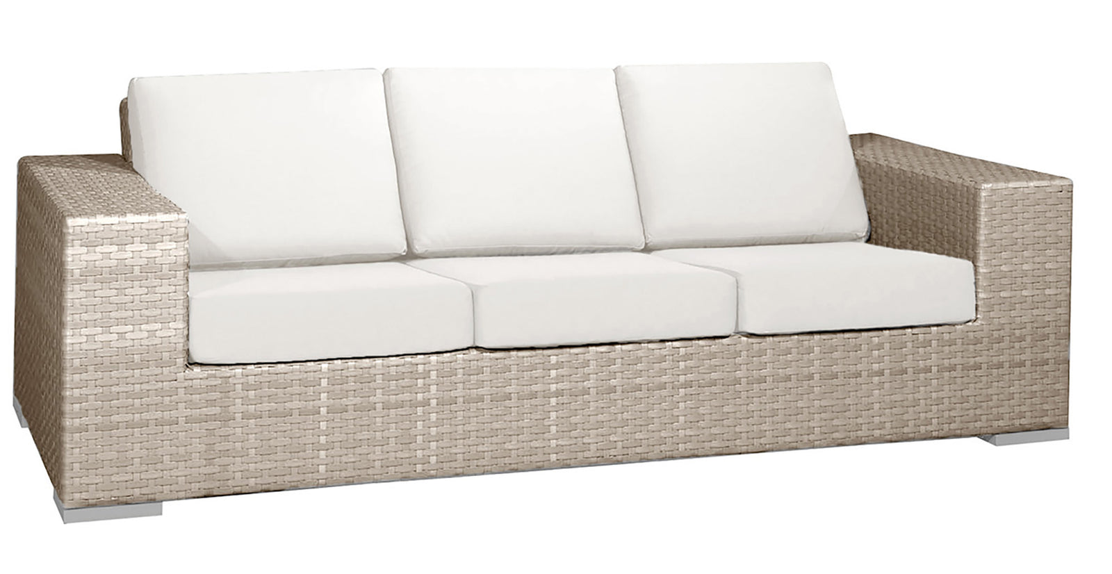 Rubix Sofa with Cushion | Hospitality Rattan Patio