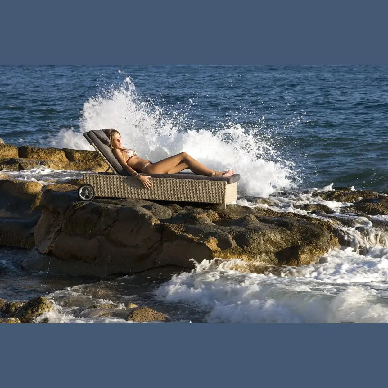 Rubix Chaise Lounge 902-1349-KBU-CL - BetterPatio.com