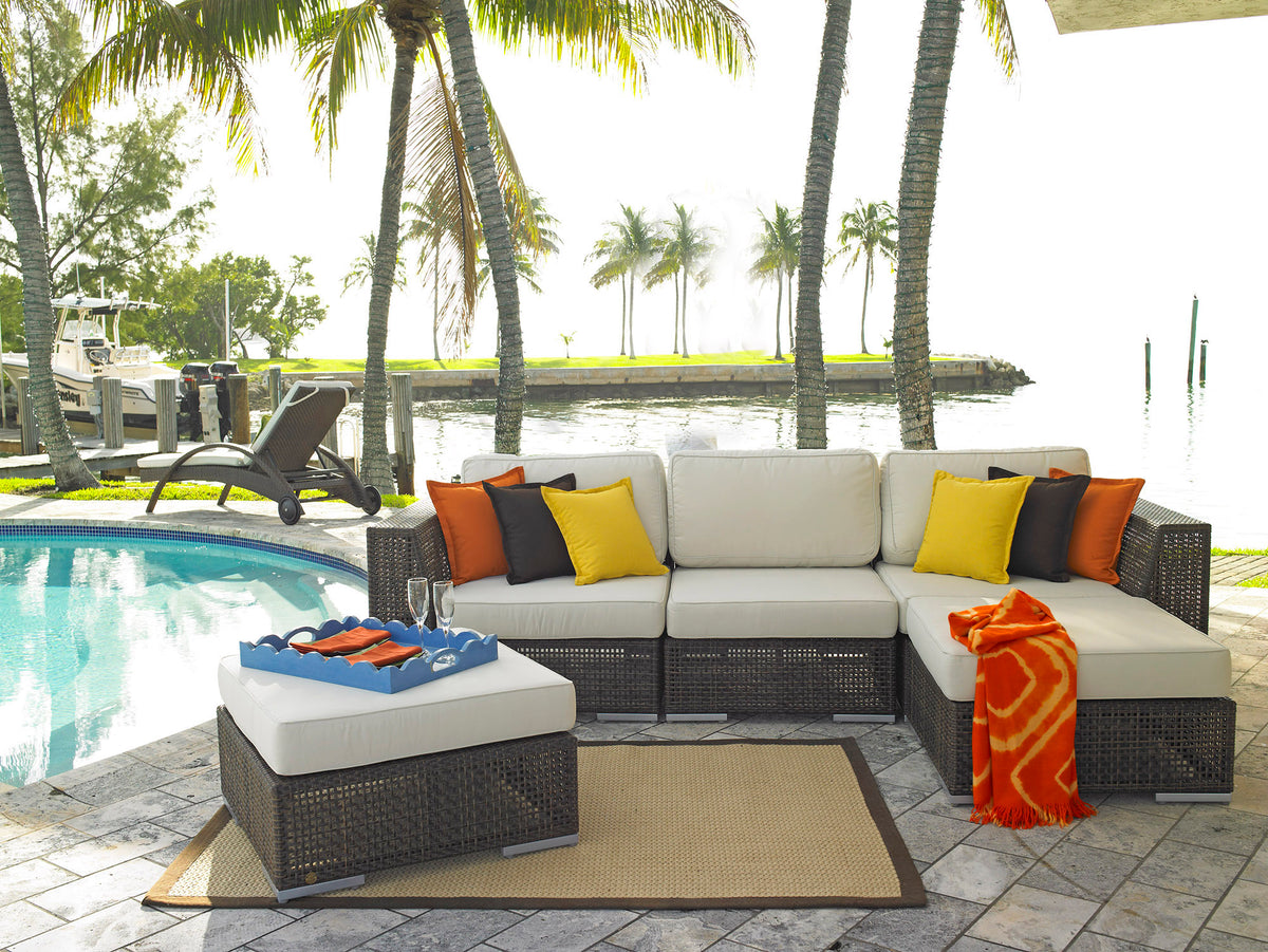 Soho 5-Piece Modular Sectional Set | Hospitality Rattan Patio