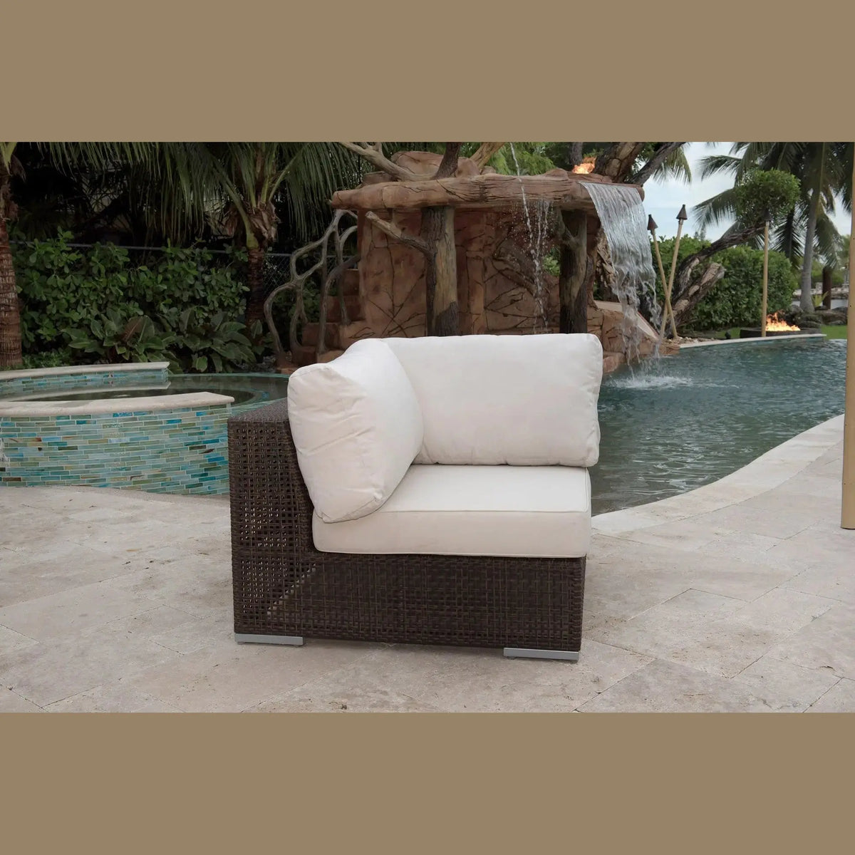 Soho Modular Corner Chair | Hospitality Rattan Patio