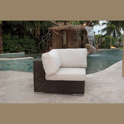 Soho Modular Corner Chair | Hospitality Rattan Patio