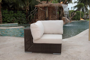 Soho Modular Corner Chair | Hospitality Rattan Patio
