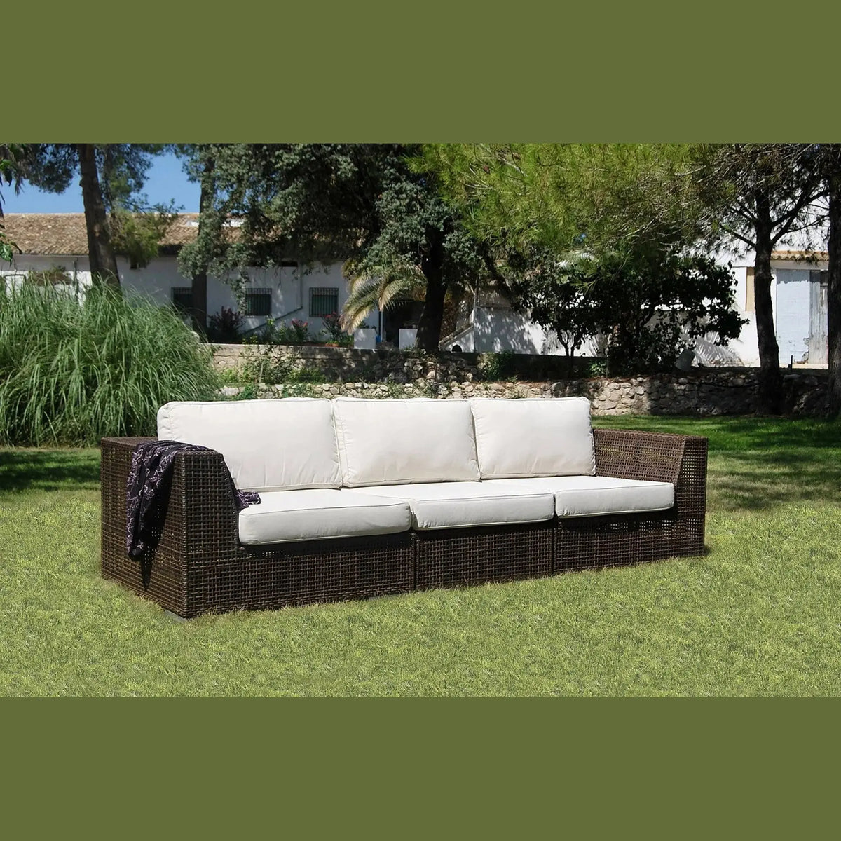 Soho 3-Piece Modular Sofa | Hospitality Rattan Patio