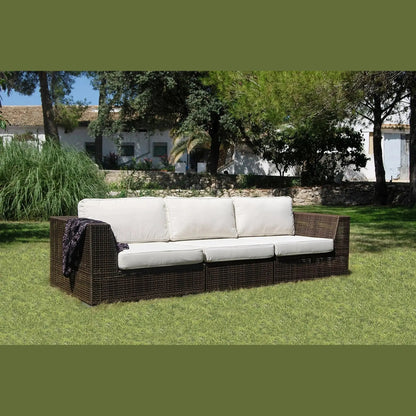 Soho 3-Piece Modular Sofa | Hospitality Rattan Patio